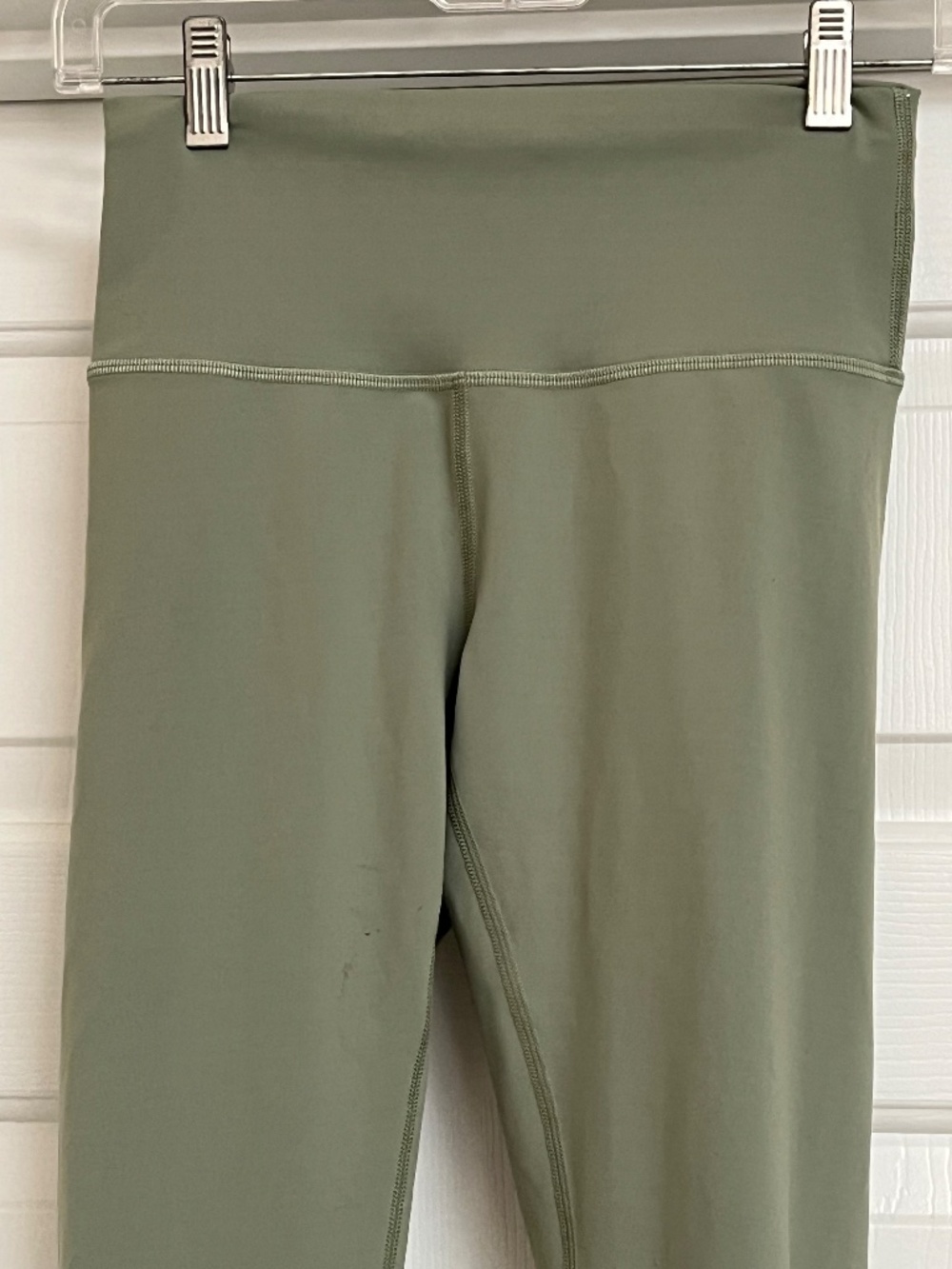 LULULEMON Wunder Train High-Rise Tight Leggings Athletic 25" Willow Green sz. 6 - Picture 11 of 12